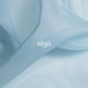 VOILE PLATEADO CELESTE