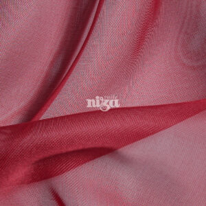 VOILE PLATEADO ROJO